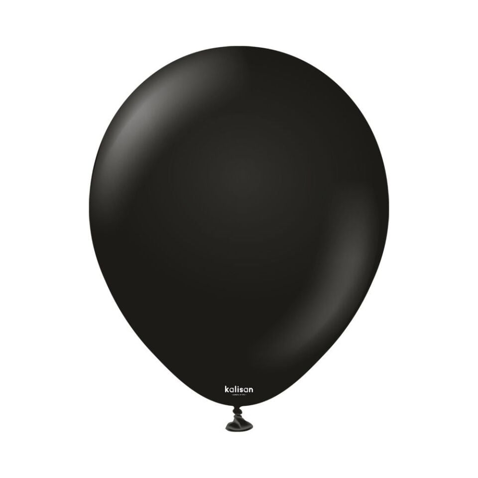 12'' Standart Balon Siyah 100’lü