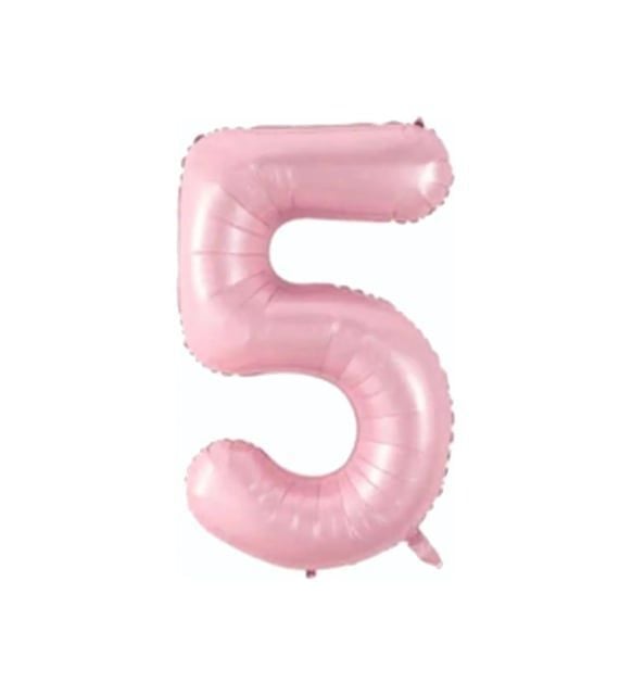 FOLYO RAKAM BALON 34 İNÇ PEMBE 5