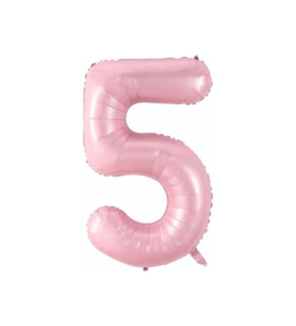 FOLYO RAKAM BALON 34 İNÇ PEMBE 5