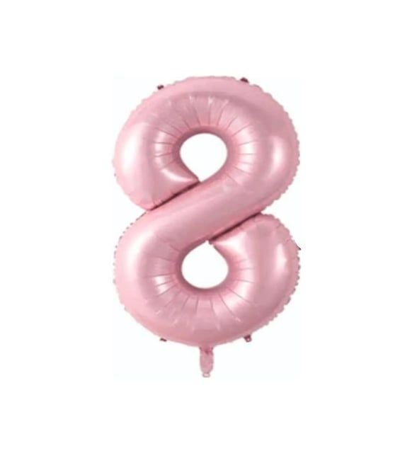 FOLYO RAKAM BALON 34 İNÇ PEMBE 8