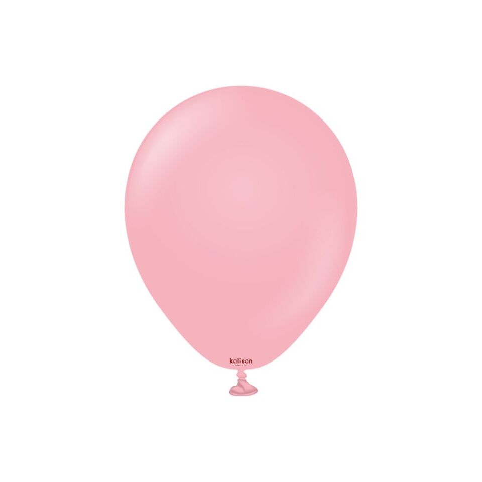 5'' Standart Balon Doğal Pembe(Flamingo Pink) 100’lü