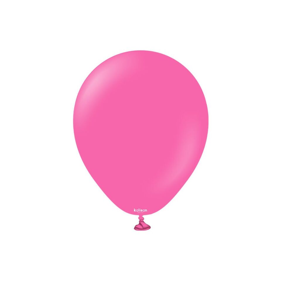 5'' Standart Balon Koyu Pembe(Fuşya) 100’lü