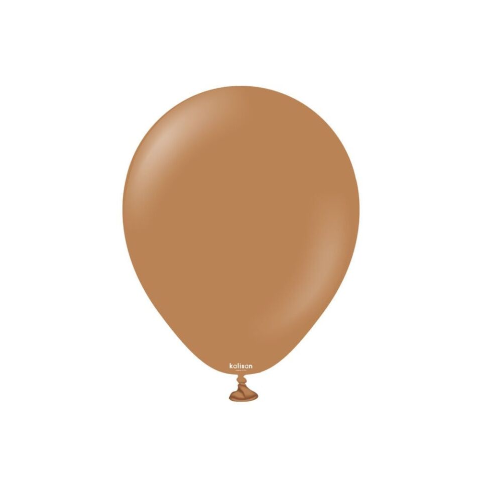 5'' Standart Balon Karamel Kahve 100’lü