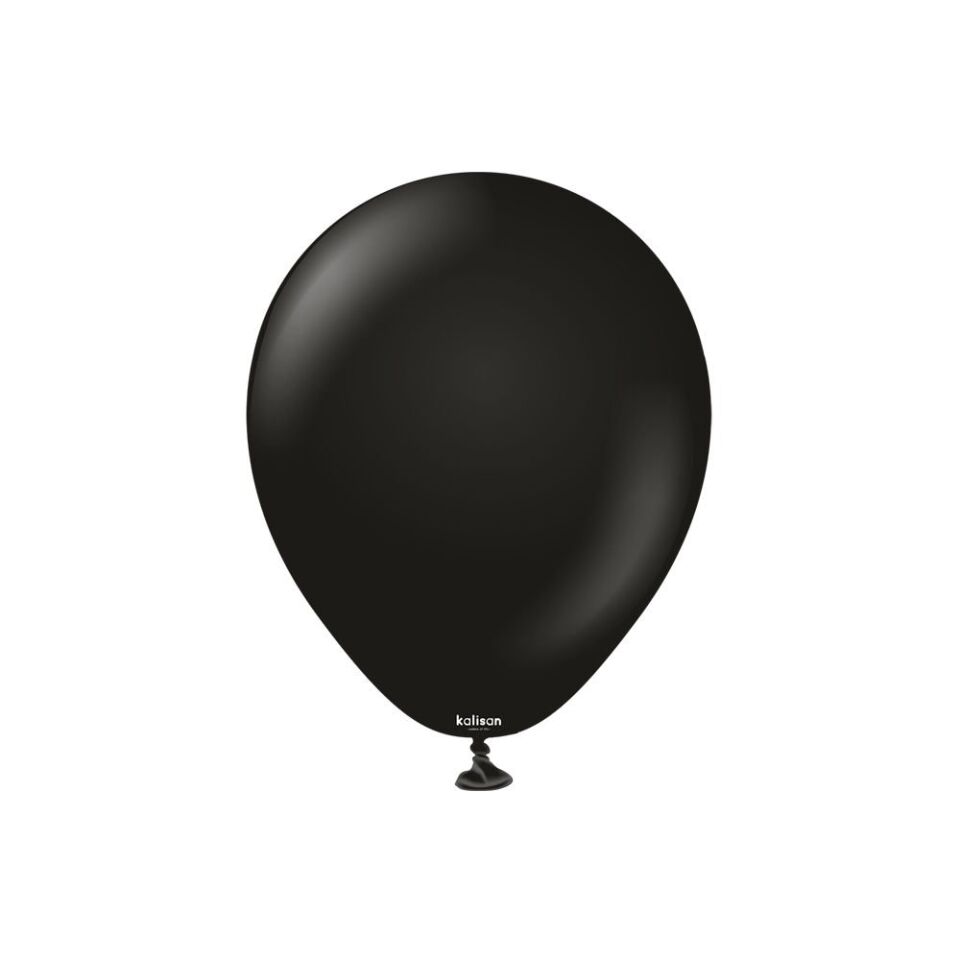 5'' Standart Balon Siyah 100’lü