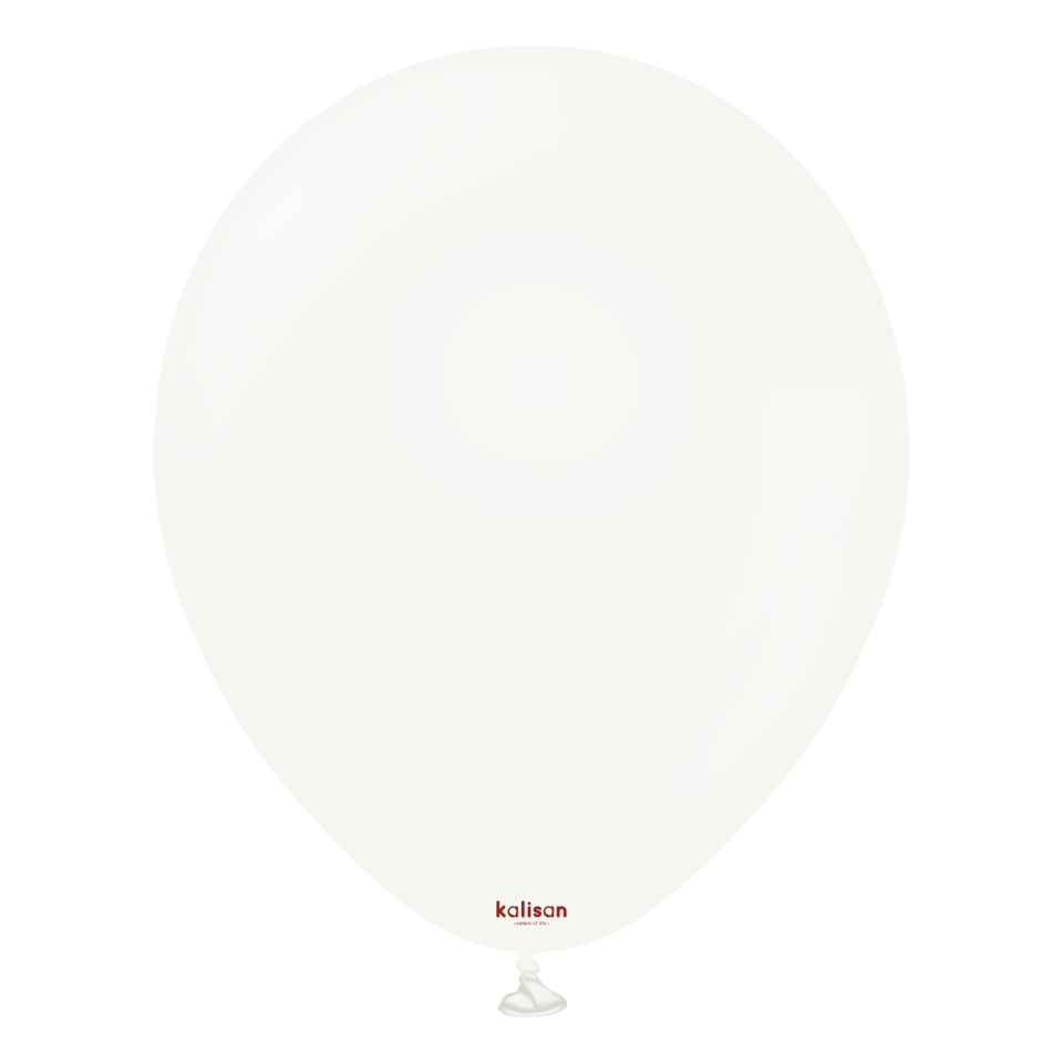 18'' Standart Balon Beyaz 5'li