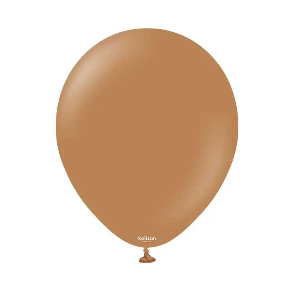 18'' Standart Balon Karamel Kahve 5'li
