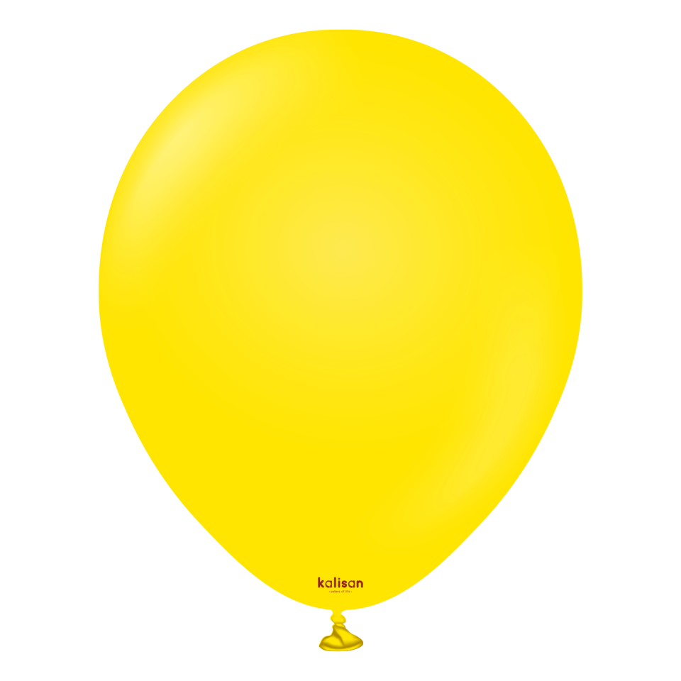 18'' Standart Balon Sarı 5'li