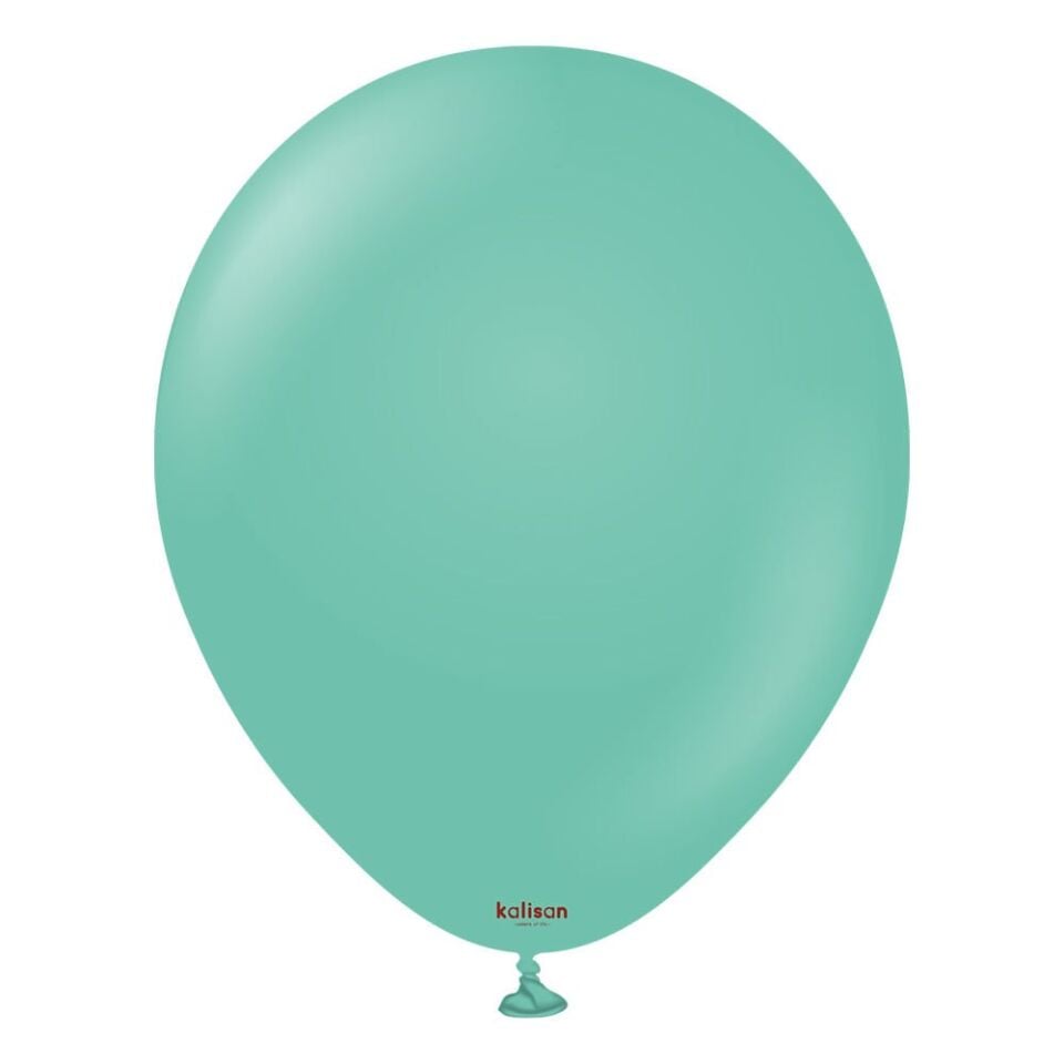 18'' Standart Balon Deniz Yeşili 5'li
