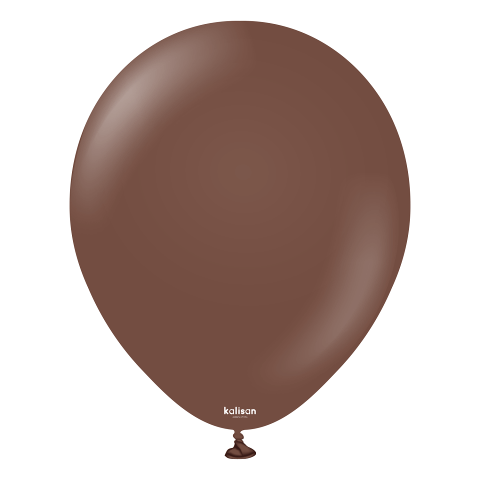 18'' Standart Balon Çikolata Kahve 5'li