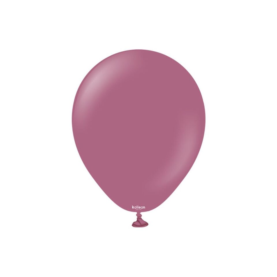 5'' Retro Balon Yaban Çileği 100’lü
