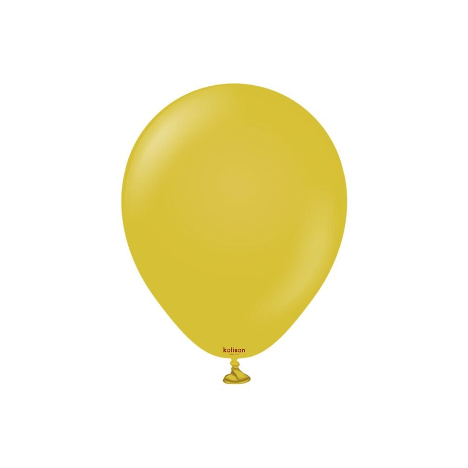 5'' Retro Balon Zerdeçal 100’lü