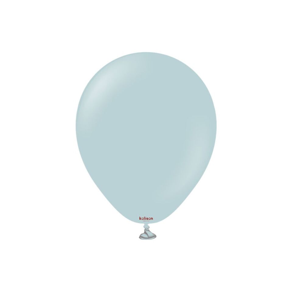 5'' Retro Balon Fırtına Mavisi 100’lü