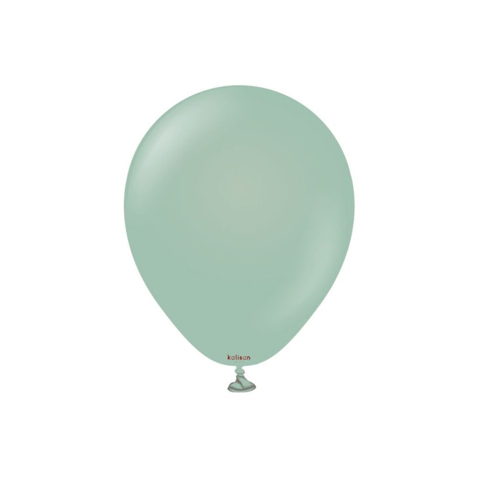 5'' Retro Balon Kış Yeşili 100’lü