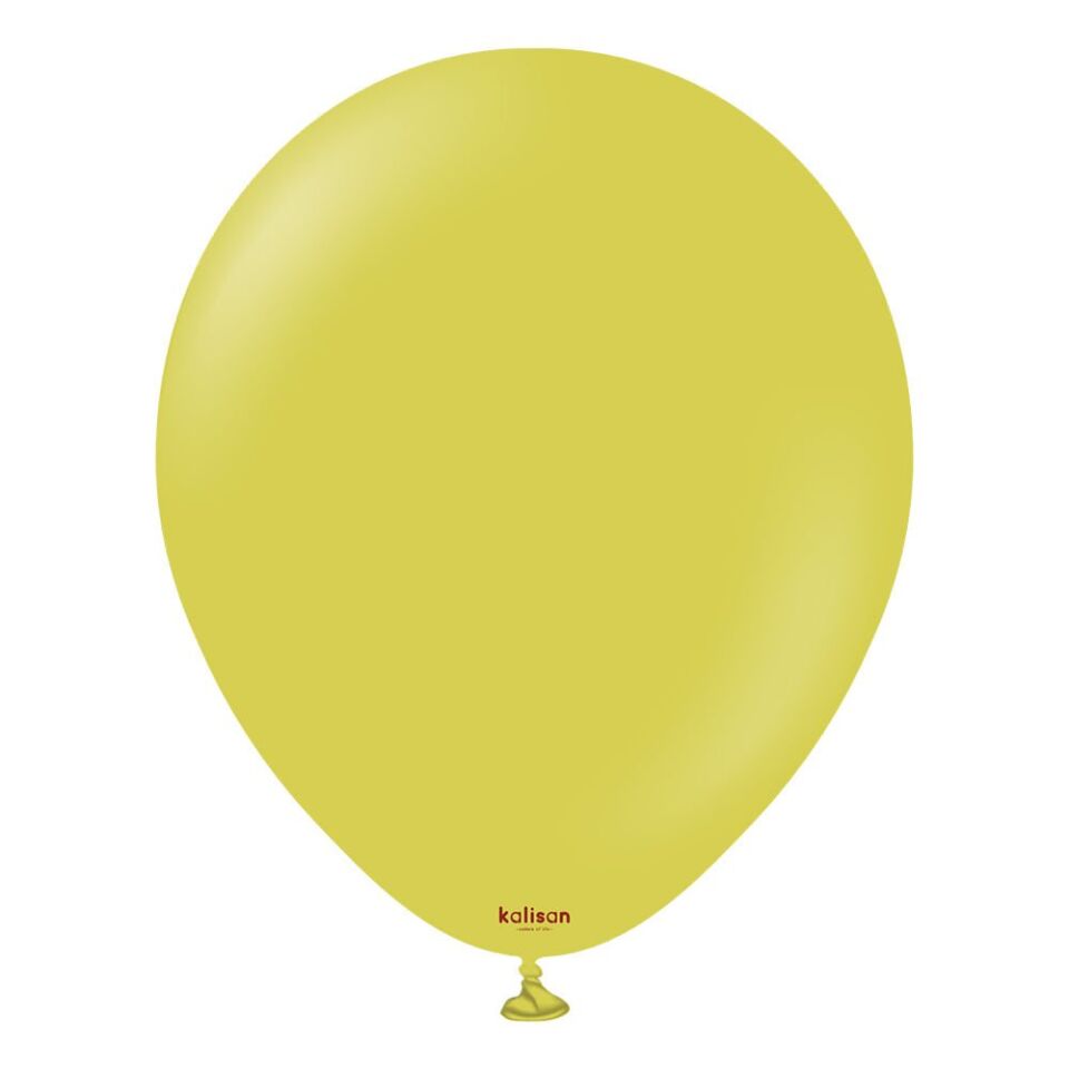 18'' Retro Balon Zeytin 5'li