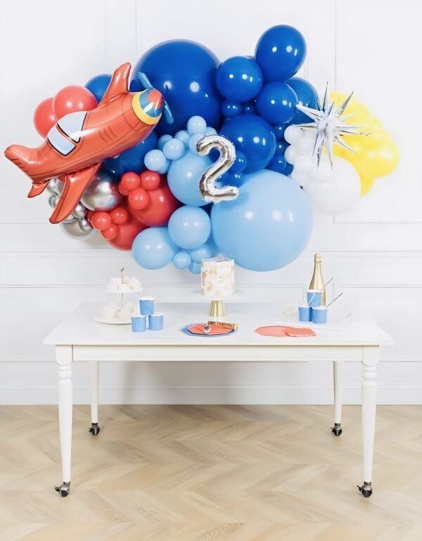 UÇAK FOLYO BALON KIRMIZI 2260