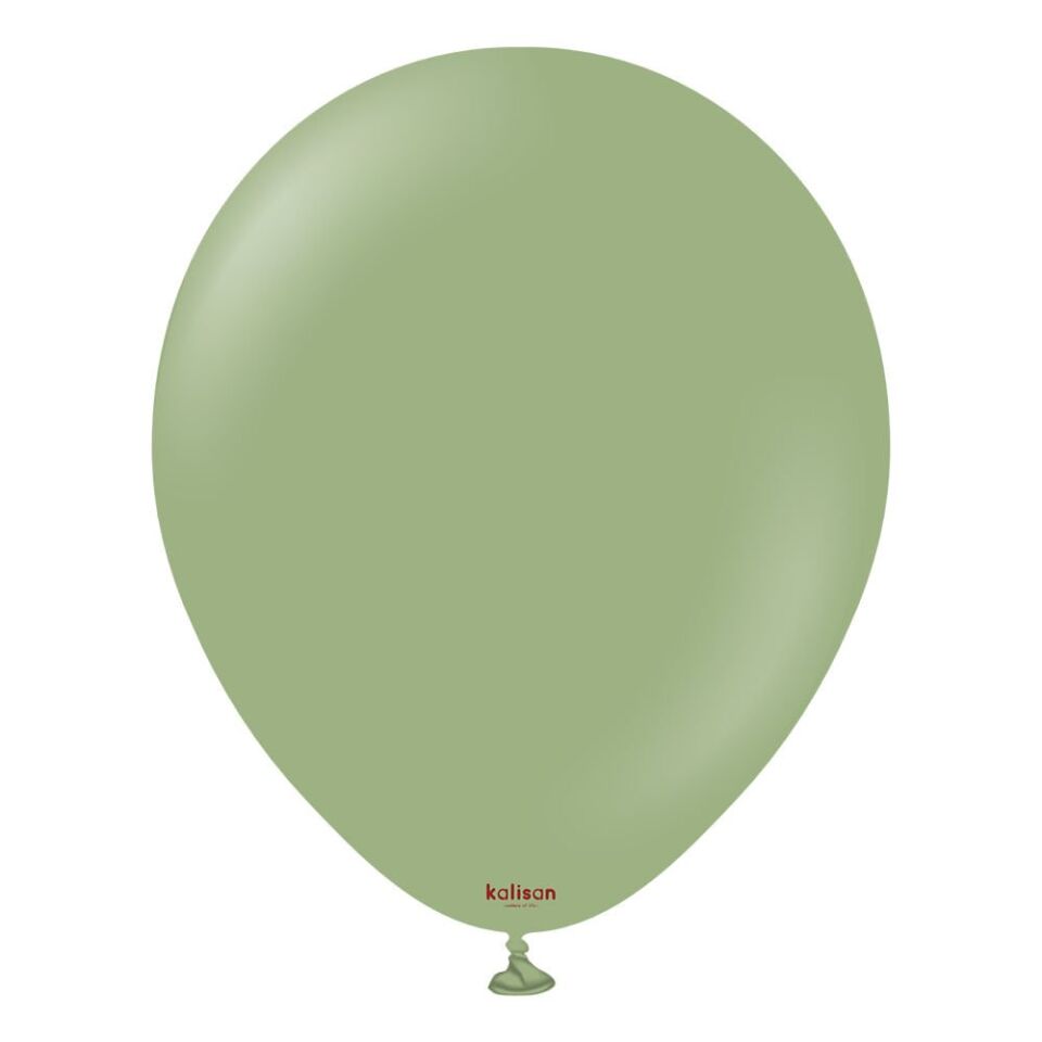 18'' Retro Balon Okaliptüs 5'li