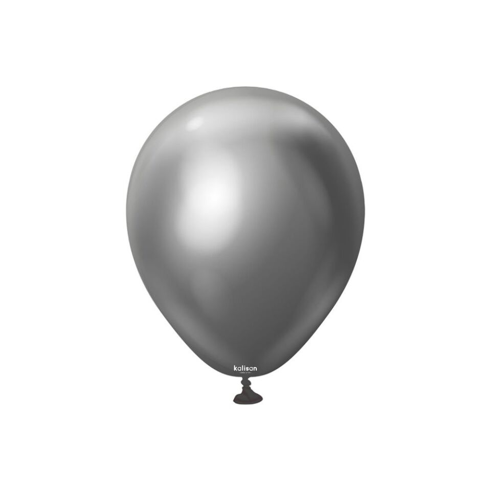 MIRROR (KROM) BALON KALİSAN 5 İNÇ UZAY GRİ 100'LÜ