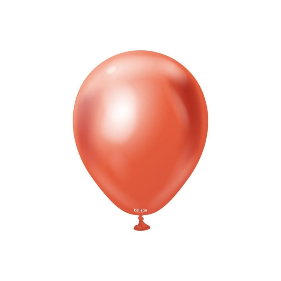 MIRROR (KROM) BALON KALİSAN 5 İNÇ KIRMIZI 100'LÜ