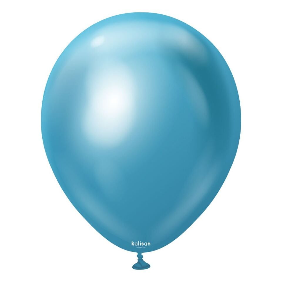 18'' Mirror(Krom) Balon Mavi 5'li