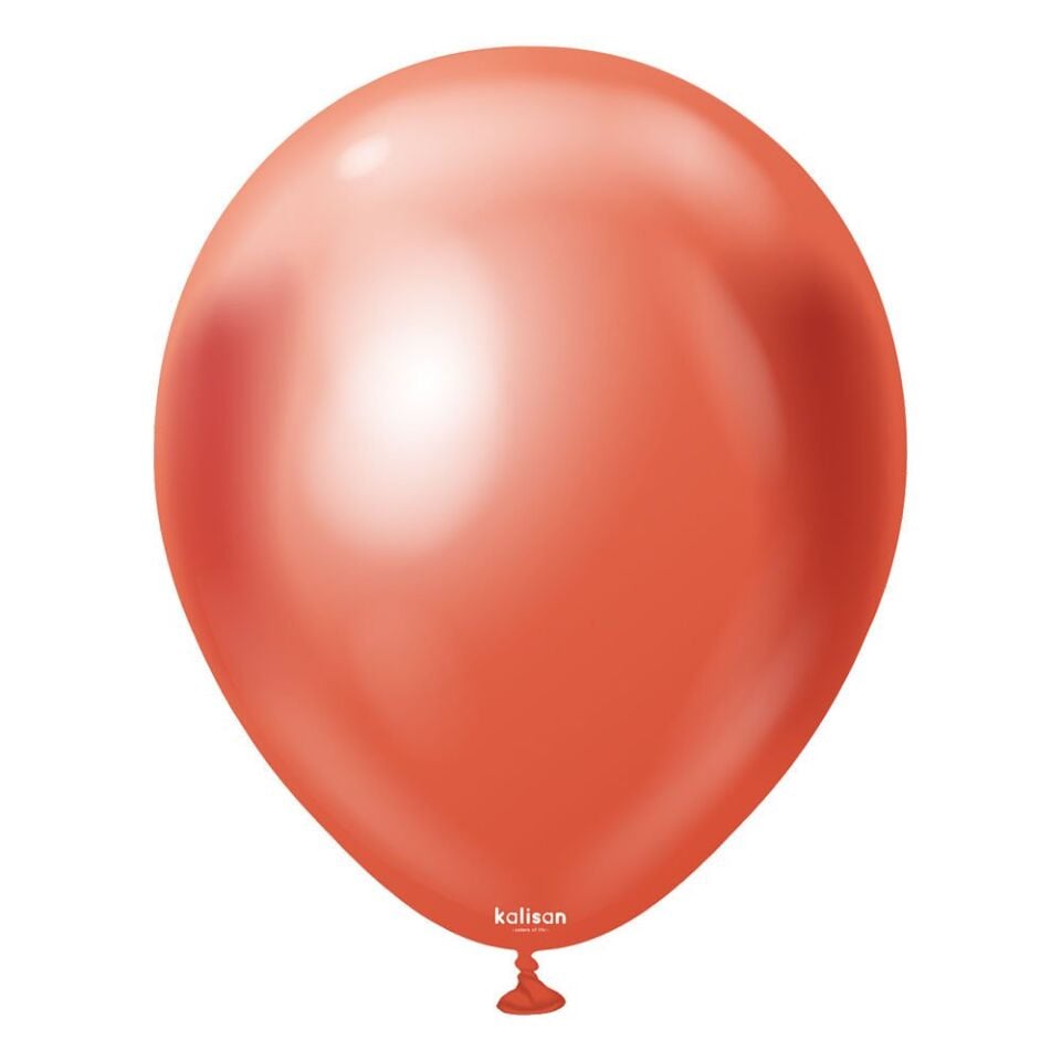 18'' Mirror(Krom) Balon Kırmızı 5'li