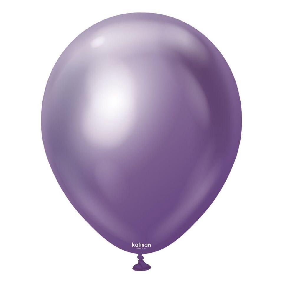 18'' Mirror(Krom) Balon Mor 5'li