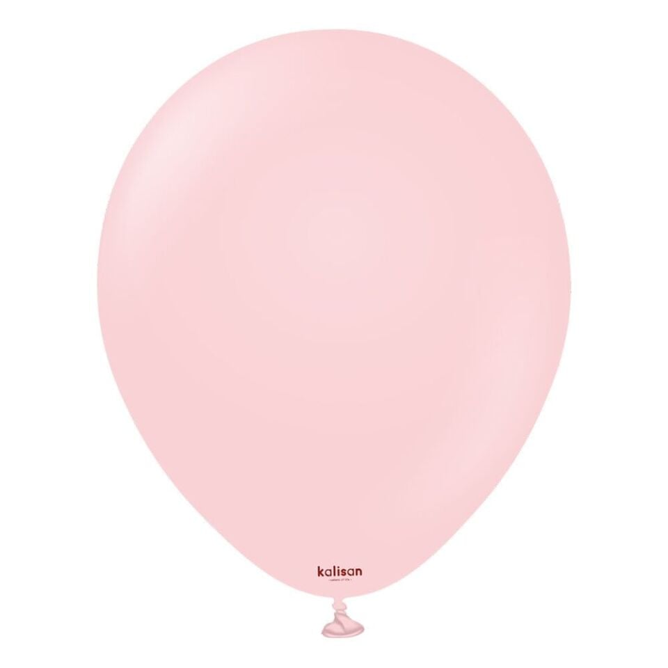 18'' Makaron Balon Pembe 5'li