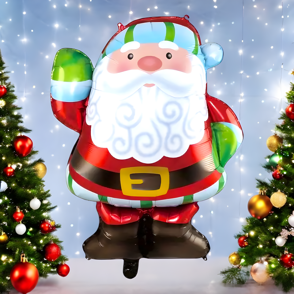 NOEL BABA ŞEKİL FOLYO BALON 8392