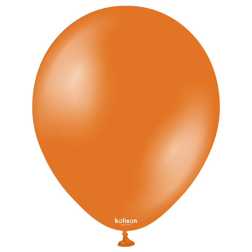 METALİK BALON KALİSAN 11 İNÇ TURUNCU