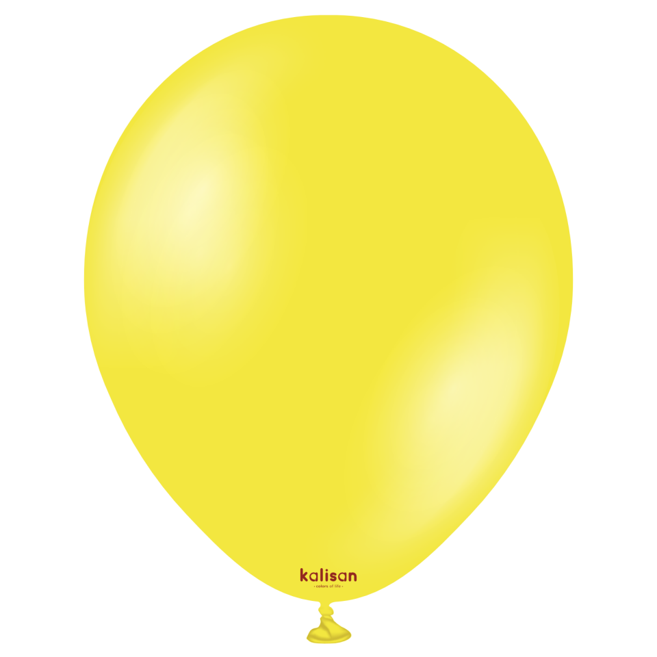 METALİK BALON KALİSAN 11 İNÇ SARI