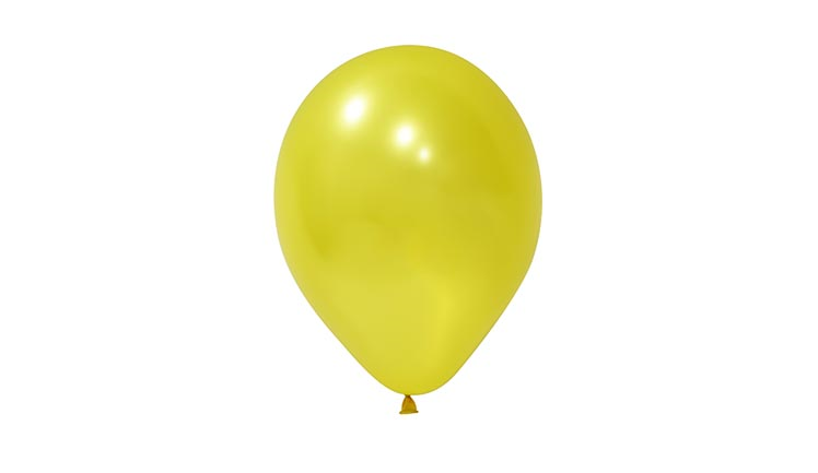 12''METALİK BALON SARI 100 LÜ