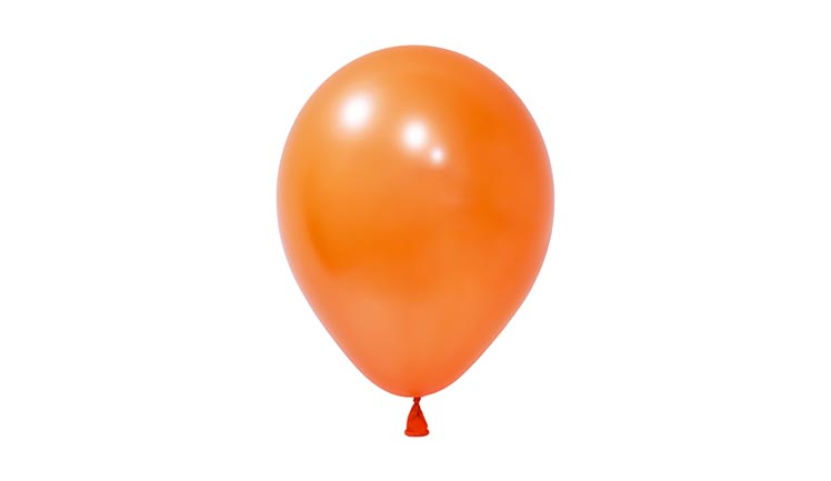 12'' METALİK BALON TURUNCU 100 LÜ