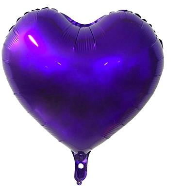 KALP FOLYO BALON MOR 24 İNÇ