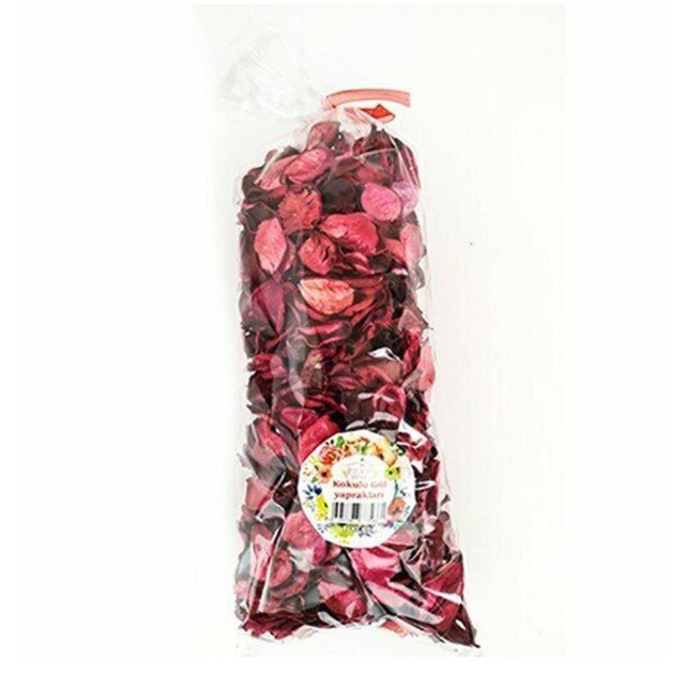 KOKULU KURU GÜL YAPRAĞI KIRMIZI 100GR