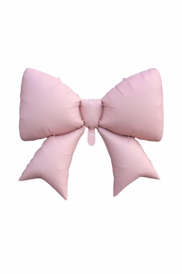 PEMBE KURDELE FİYONK FOLYO BALON
