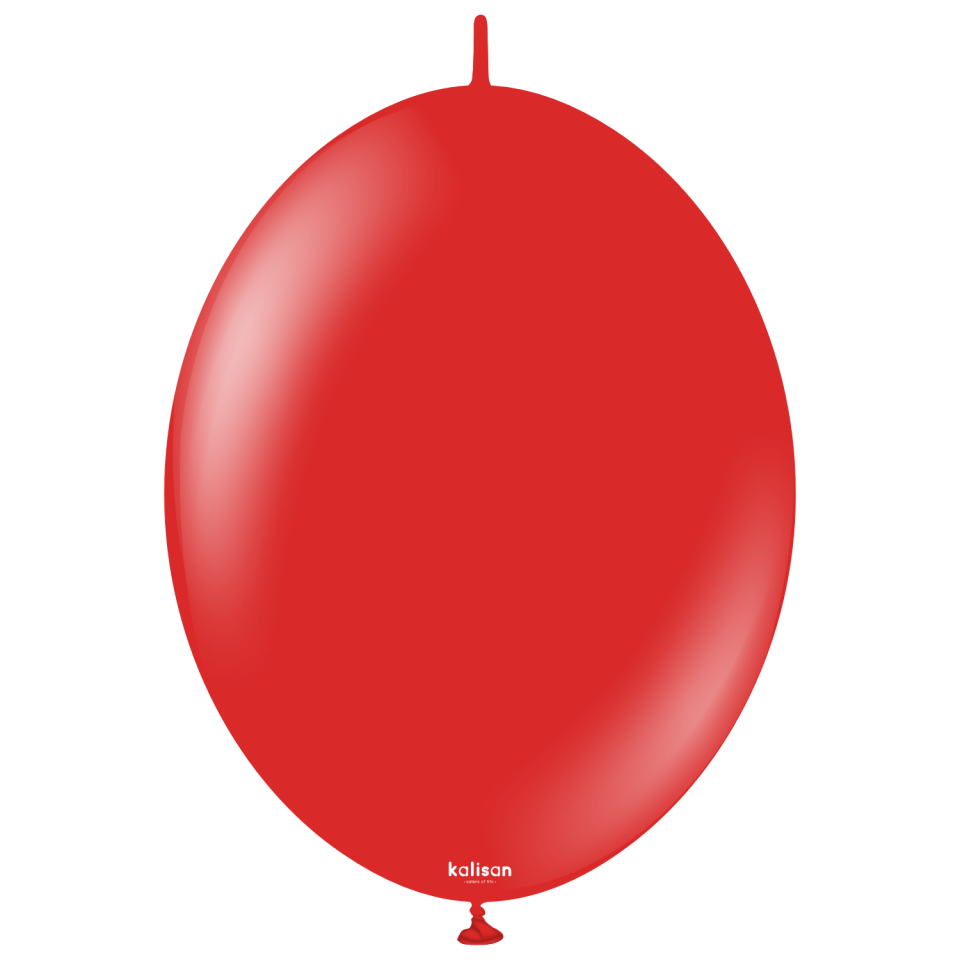 12'' K-Link Standard Kırmızı( Red) 50 Li