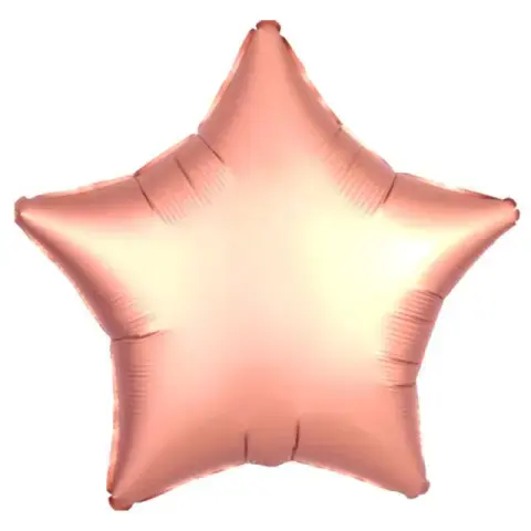 YILDIZ FOLYO BALON ROSE GOLD 24 INÇ