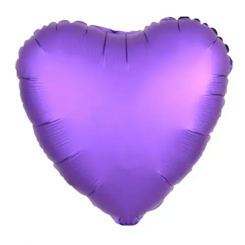 KALP FOLYO BALON MOR 18 INÇ