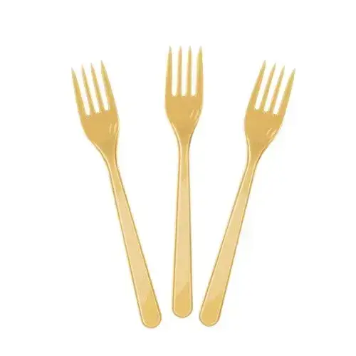 GOLD PLASTİK ÇATAL 25'Lİ