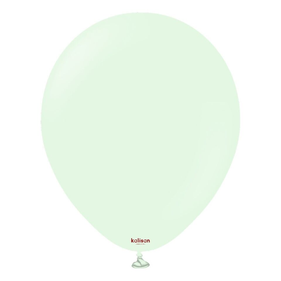 18'' Makaron Pale Mint Yeşili Balon 5'li