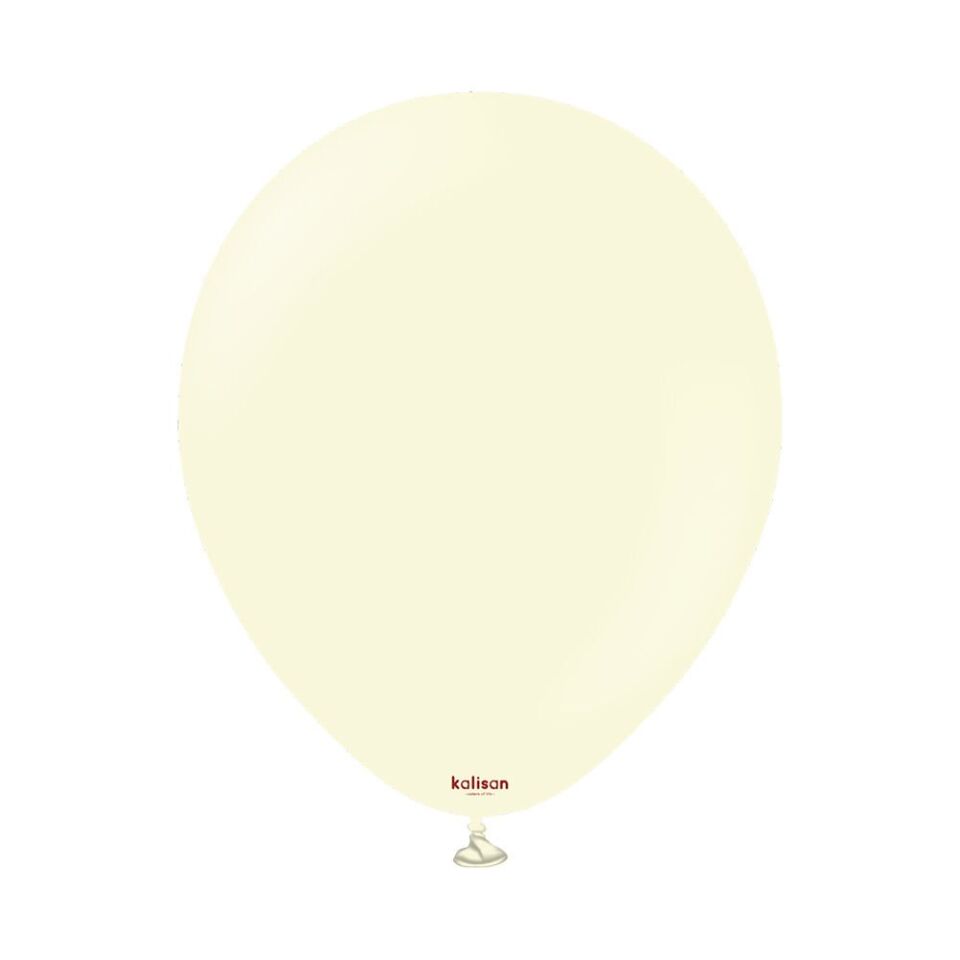 12'' Makaron Pale Sarı Balon 100’lü