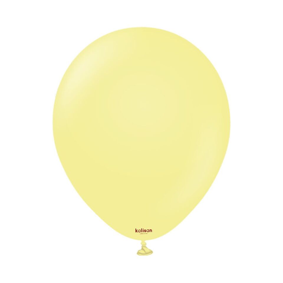 12'' Makaron Balon Sarı 100’lü