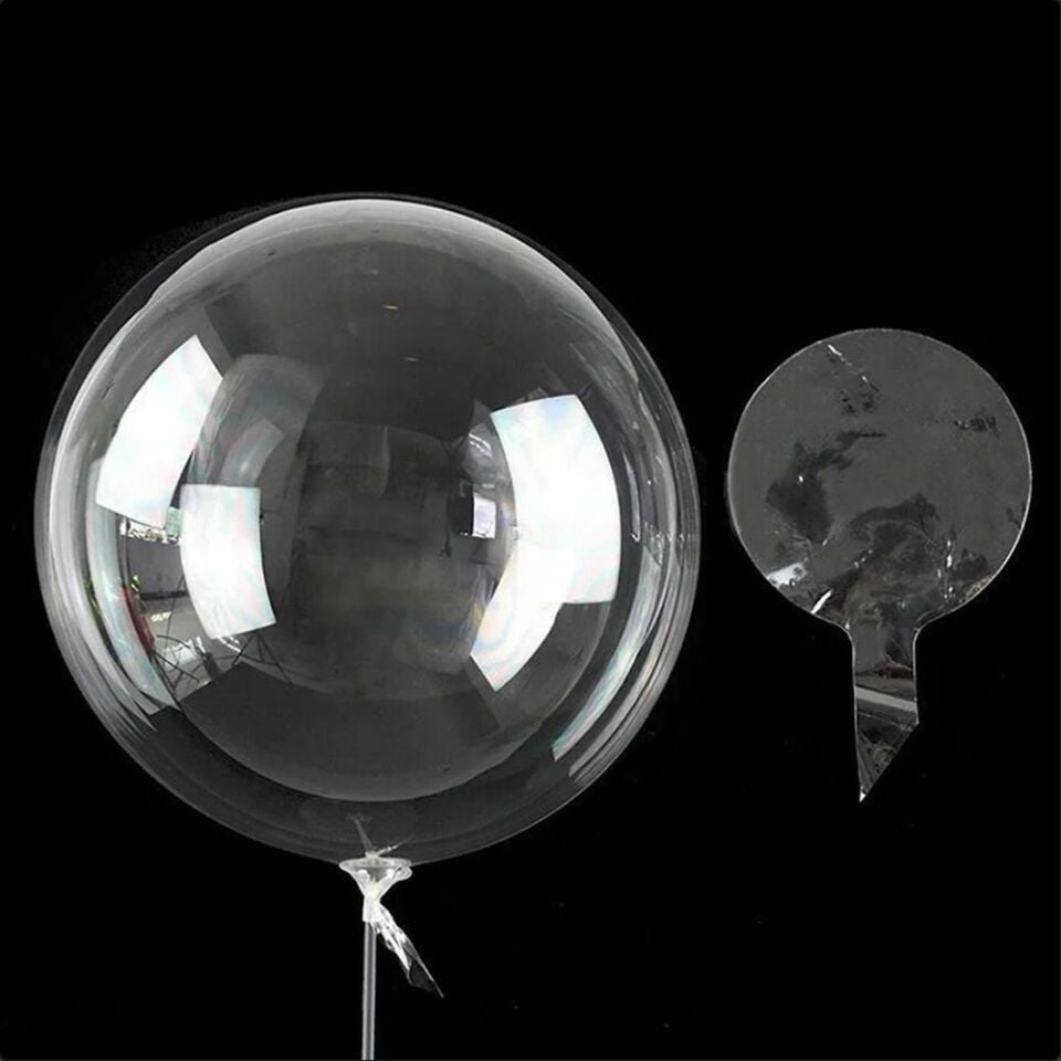 24'' ŞEFFAF PVC BOBO BALON