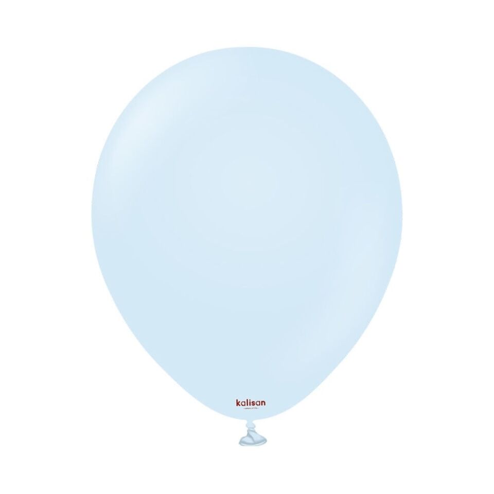 12'' Makaron Balon Bebek Mavi 100’lü