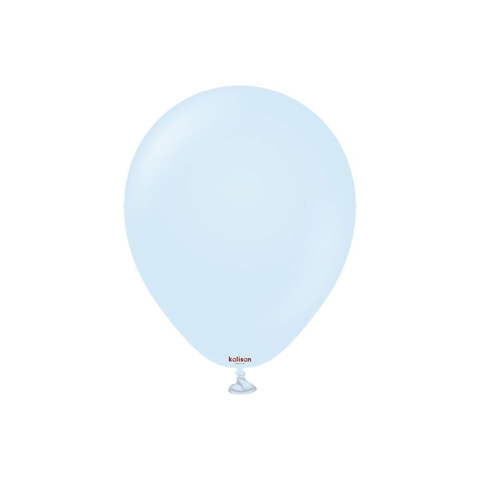 5'' Makaron Balon Bebek Mavi 100’lü