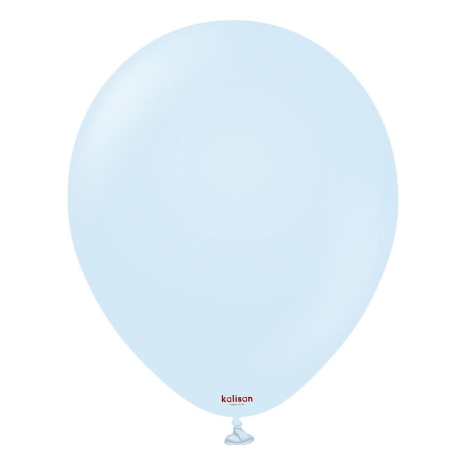18'' Makaron Bebek Mavi Balon 5'li