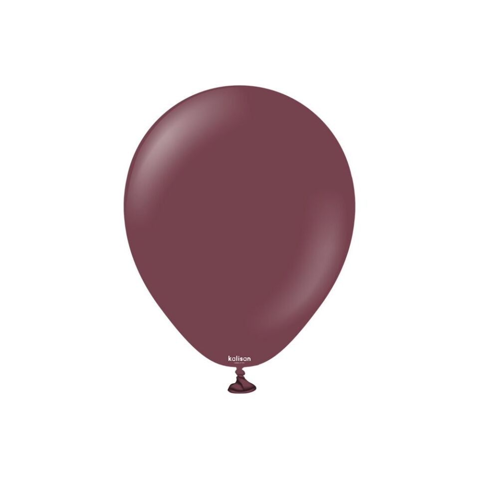 5'' Standart Balon Opak Bordo 100’lü