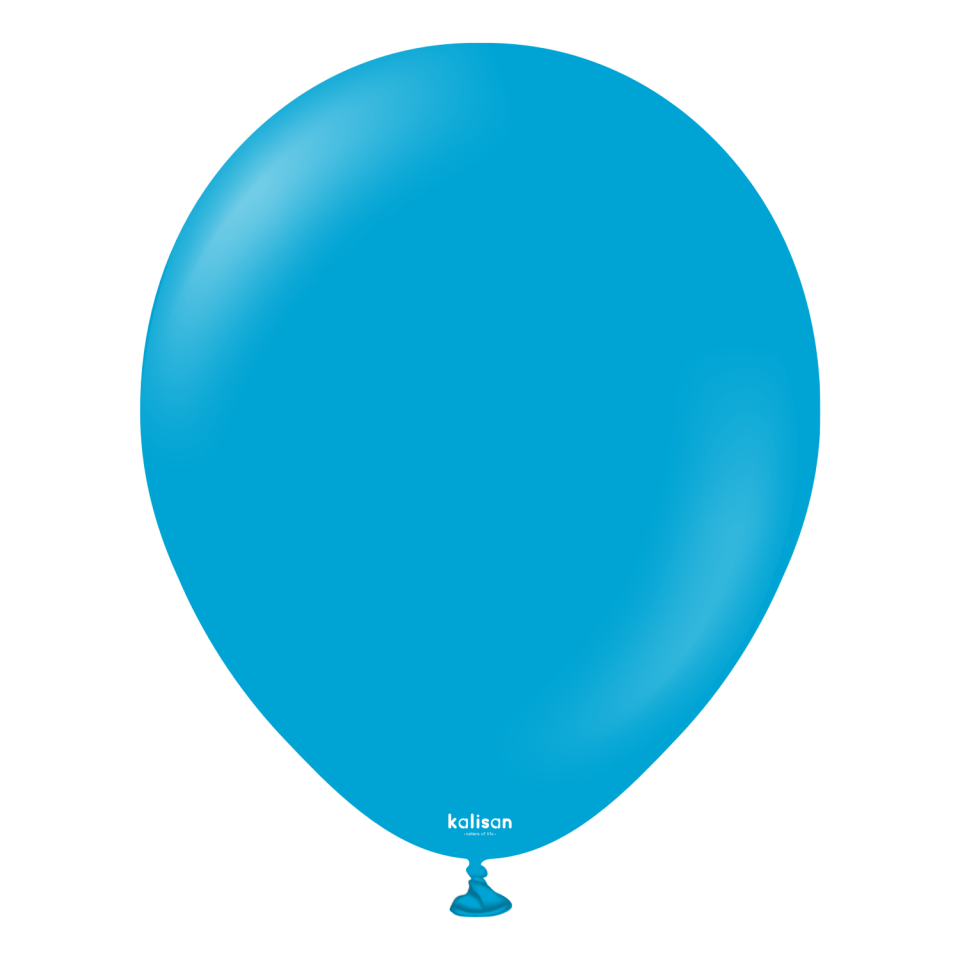 18'' Standart Balon Caribbean Blue (Karayip Mavisi) 5'li
