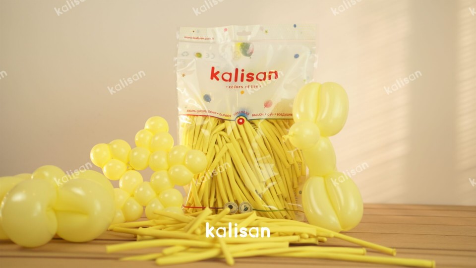 SOSİS BALON MAKARON SARI