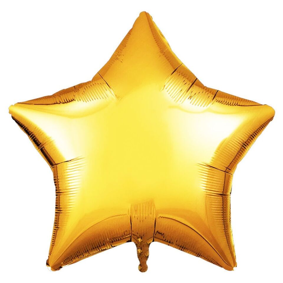 YILDIZ FOLYO BALON GOLD 24 INÇ