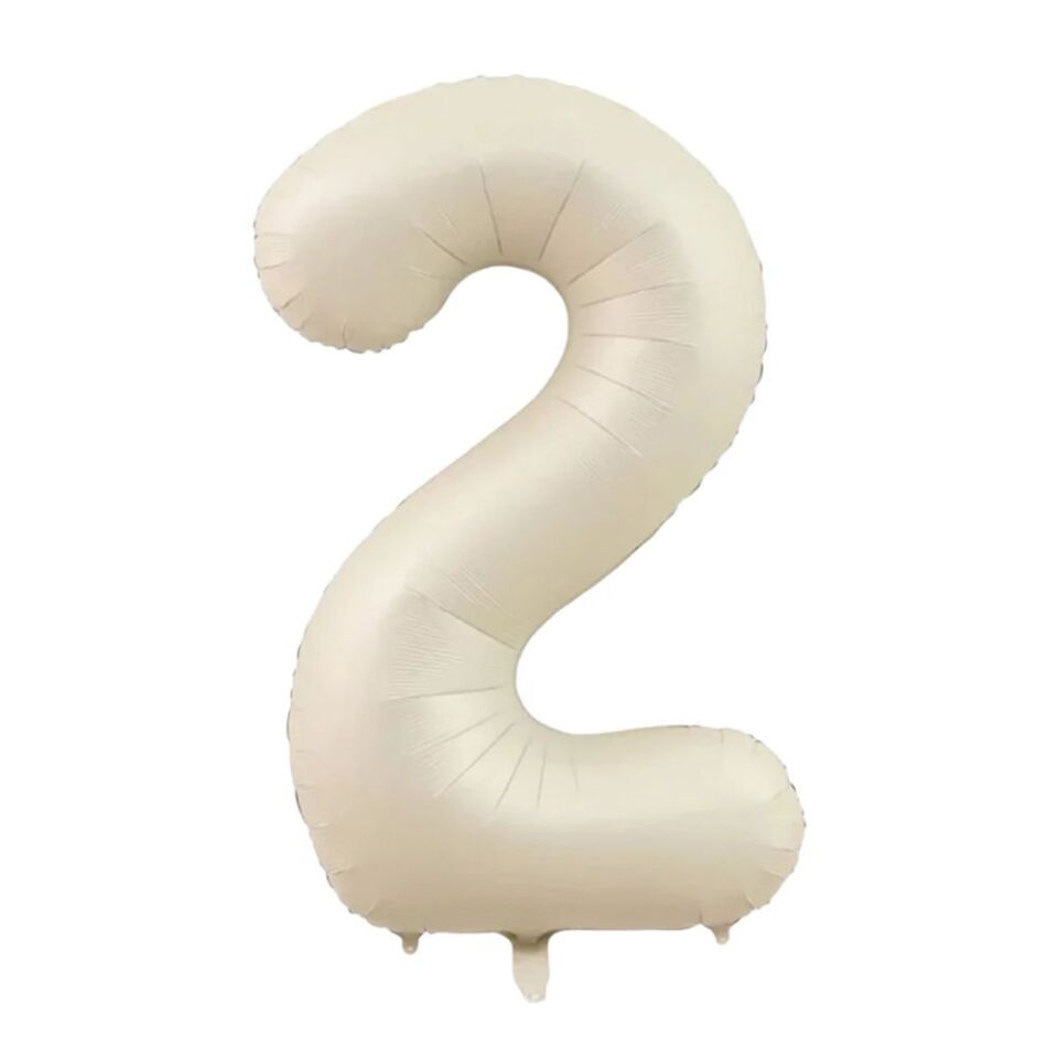 FOLYO RAKAM BALON 34 İNÇ KREM 2